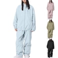 thumbnail image 1 of guisaled Snow Suits for Womens 2 Piece Ski Jacket and Snow Pants Set Winter Outdoor Waterproof Windproof Snowboard Insulated Snowsuits, 1 of 4