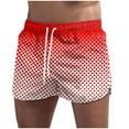 thumbnail image 1 of guisaled Summer Swim Trunks for Men Quick Dry Stretch Board Shorts Drawstring Low Waisted 5 Inch Inseam Swim Shorts Bathing Suits Clothing, 1 of 4