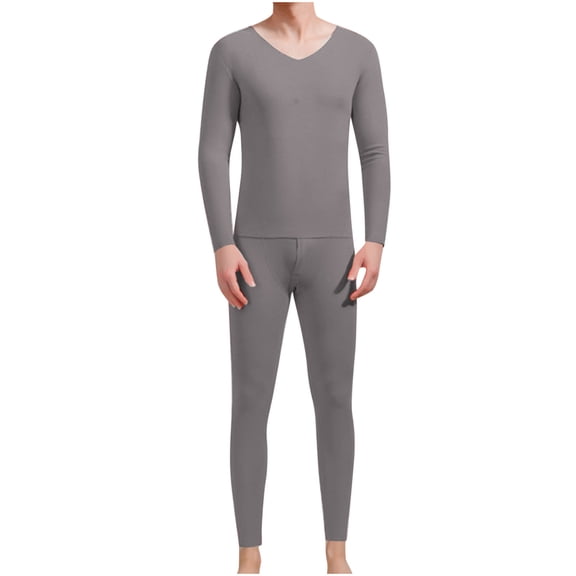 guisaled Thermal Underwear For Men Soft Modal Long Johns Base Layer Thermals Warm Top Bottompajama Sets For Winter Cold Weather