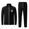 thumbnail image 1 of guisaled Tracksuit Set for Men 2025 2 Piece Athletic Sweatsuits Long Sleeve Stand Collar Jogging Casual Warm Up Full Zip Sportwear, 1 of 5