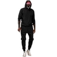 thumbnail image 1 of guisaled Tracksuits 2 Piece for Men Fleece Lined Fashion Solid Pullover Sweatsuits Athletic Fit Jogging Hoodies Sweatpants Outfit Set, 1 of 5