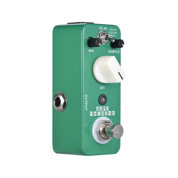 guitar player Pedal LOFI MACHINE Sample Reducing Guitar Effect Pedal 3 Modes True Bypass Full Metal Shell
