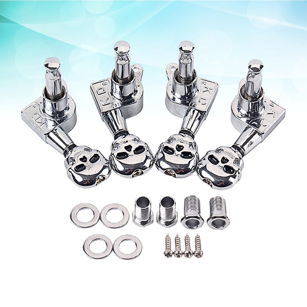 guitar tuning pegs 1 Set Skull Shape Vintage Style Guitar Machine Heads