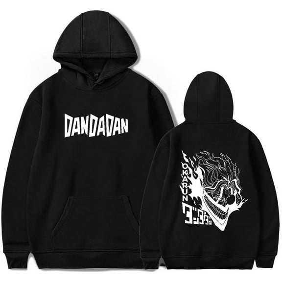 gulongbao Dandadan Okarun Anime-Inspired Hip Hop Hoodie - Long Sleeve Unisex Streetwear Sweatshirt