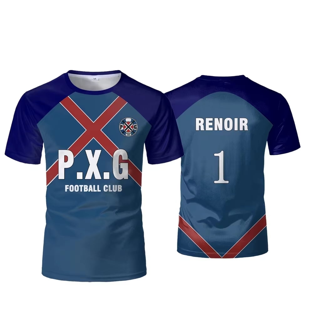 ブルーロック　ユニフォームナンバー　凛 gulongbao P.X.G Blue Lock Rin Shidou No.9 Anime Cosplay Football
