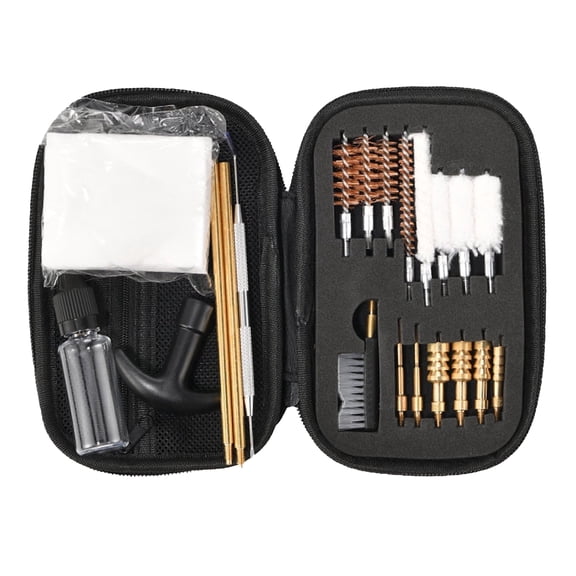 gun cleaning kit For Shooting Range, gun cleaning kits, Portable Handgun Brush And Jag Tool Set
