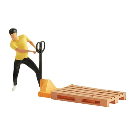 guohui 1/64 People Figure Collection DIY Crafts for Dollhouse DIY Scene Accessories