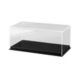 thumbnail image 1 of guohui 1:64 Scale Model Cars Showcase Acrylic Clear Display Case Countertop for black base, 1 of 9