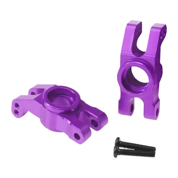 guohui 2 Pieces 1/14 RC Car Rear Axle Seat Replacement Part for 14211 Crawler Model Purple