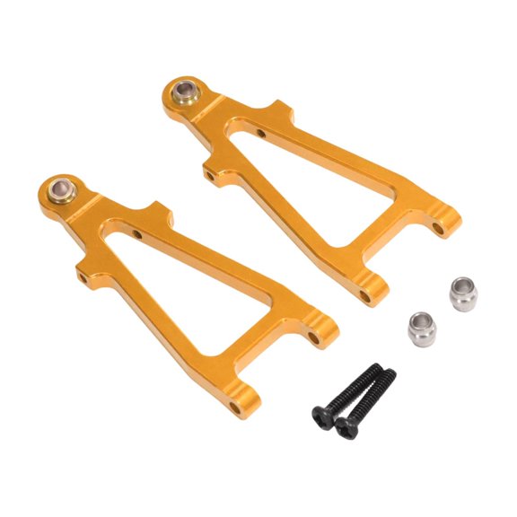 guohui 2Pcs RC Front Lower Swing Arms 1/20 Easy Installation Heavy Duty Spare Parts Gold