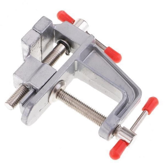 guohui 2X RC Hobby Clamp On Table Bench Vise Mini Tool Vice for T Plug XT60 Connector