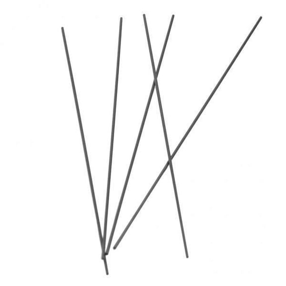 guohui 2x5 Pieces Carbon Fiber Round Rods Airplane Model Materials DIY Accs 2.5x200mm