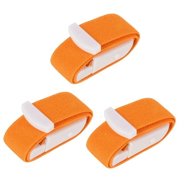 guohui 3 Pieces Tourniquet Nylon Emergency Outdoor Tourniquet for First Aid Camping Orange