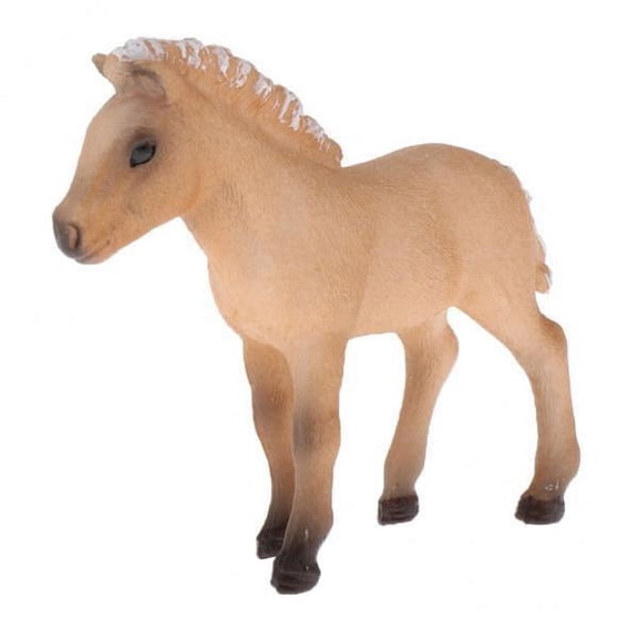 guohui 3xSimulation Multi Animal Model Figurine Educational Toy Home Decor Pony A