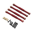thumbnail image 1 of guohui 4 Pieces Arm Tie Rod Toy Car Accessories Spare Parts Replacement Easy to Install red, 1 of 9