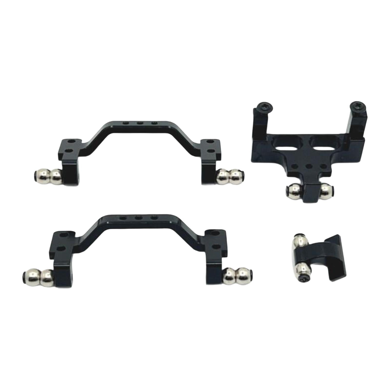 guohui 4Pcs 116 Servo Mount Metal Car Modified Steering Gear Holder