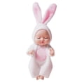 thumbnail image 1 of guohui 6xCartoon Sleeping Baby Doll Keychain Accessories Car Toy Gifts Decor Rabbit, 1 of 8