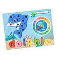 thumbnail image 1 of guohui Alphabet Puzzle Animal Wooden Puzzle,Educational, Fine Motor Skill,Wooden dolphin, 1 of 9