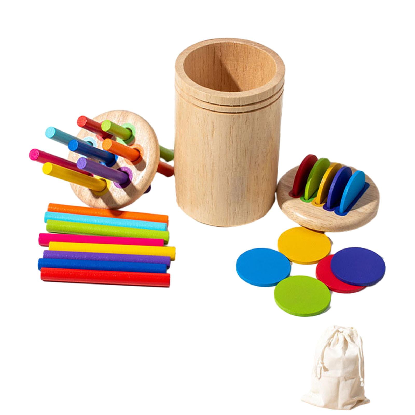 guohui Color Shape Sorting Box Colorful Game for Boys Girls Children 3