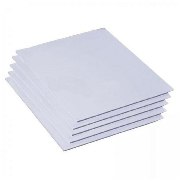 guohui Creative Miniature Building Blocks for Individual Projects, Gardening, Craft Board - 10 X 10 Cm , White, 3 Pcs