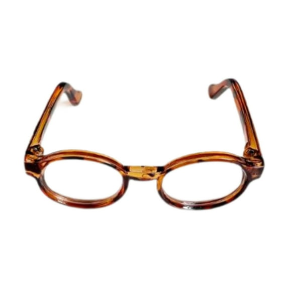 guohui DIY Doll Glasses Doll Accessories Duck Doll Accessory for Dolls Pets Costume Leopard