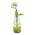 thumbnail image 1 of guohui Doll House Mini Flower Model Miniature Flower with Glass Vase for 1:6 1:12 Scale White lily, 1 of 9
