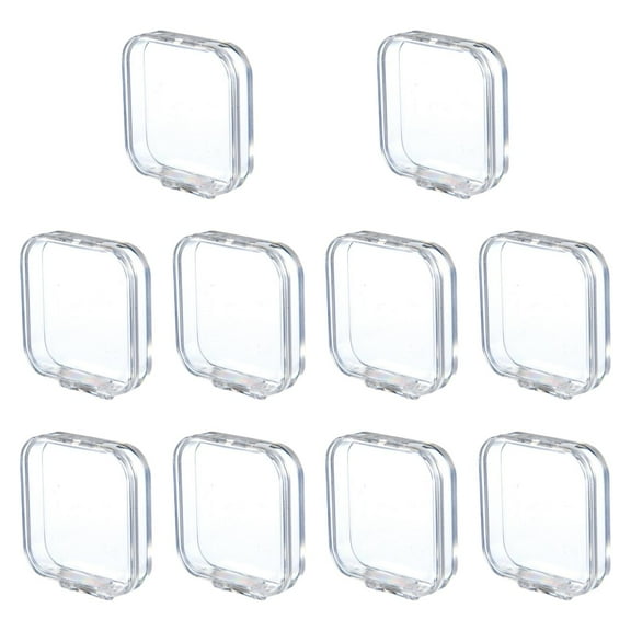 guohui Dustproof Organizer Display Stand Collection Box Storage Box 10 pieces