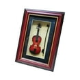 thumbnail image 1 of guohui Photo Frame Musical Instrument Shadow Box Frame Desktop Photo Display Holder for Violin, 1 of 9