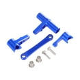thumbnail image 1 of guohui RC Car Steering Assembly Metal Upgrade Kit for Wltoys 1/10 104009 1/12 12401 Blue, 1 of 9