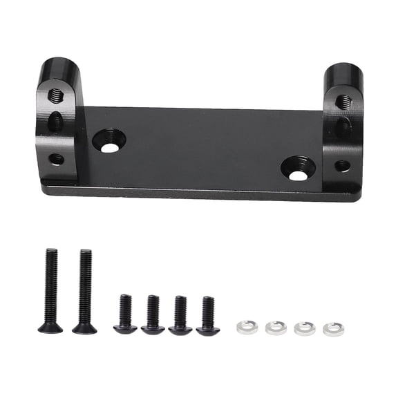 guohui RC Servo Mount Aluminum Alloy Accessories Replace Parts with Screw RC Upgrade Parts for 1/10 Crawler Hobby Car Model Vehicles
