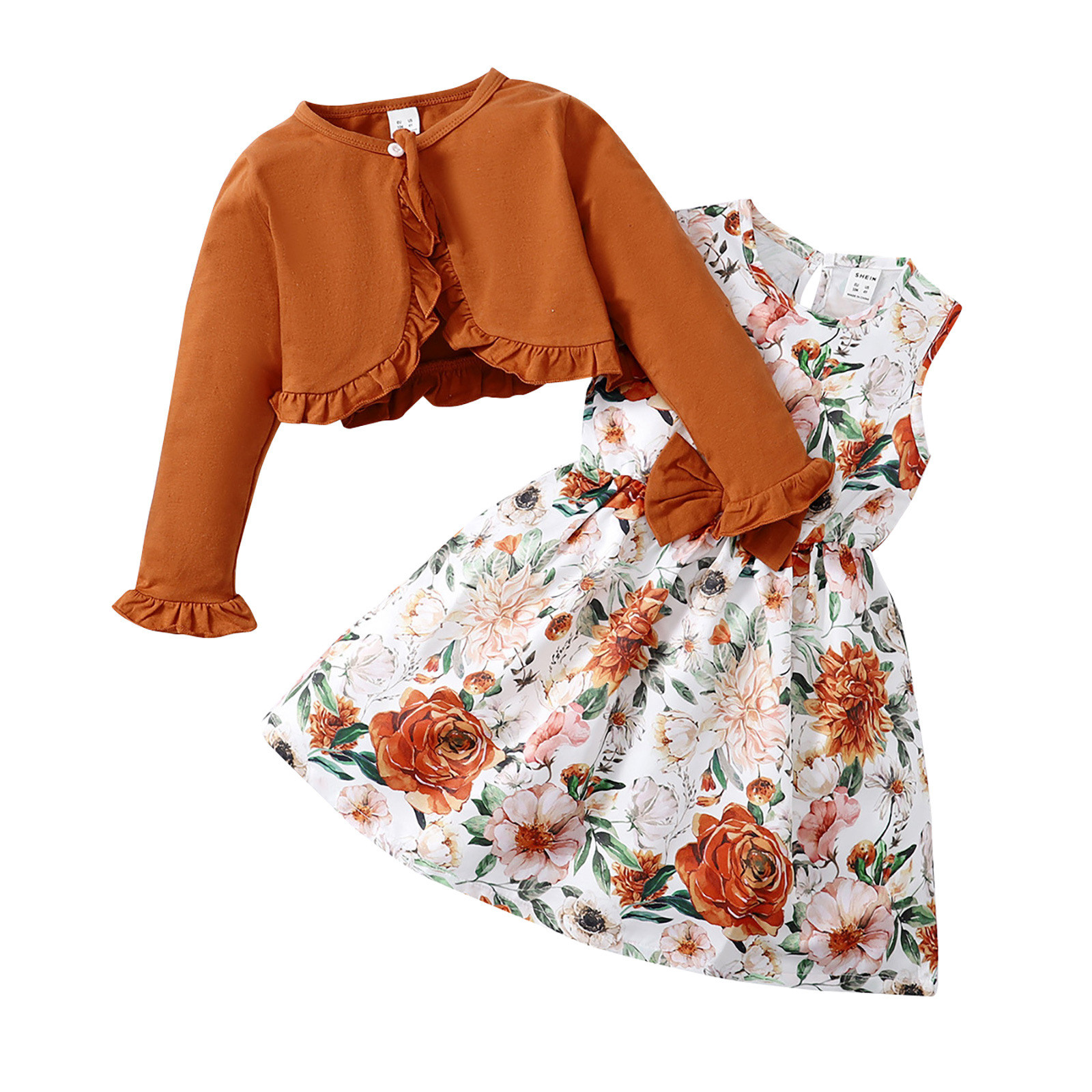 gvdentm Fall Outfits Toddler Kids Baby Girl Winter Outfit Clothes