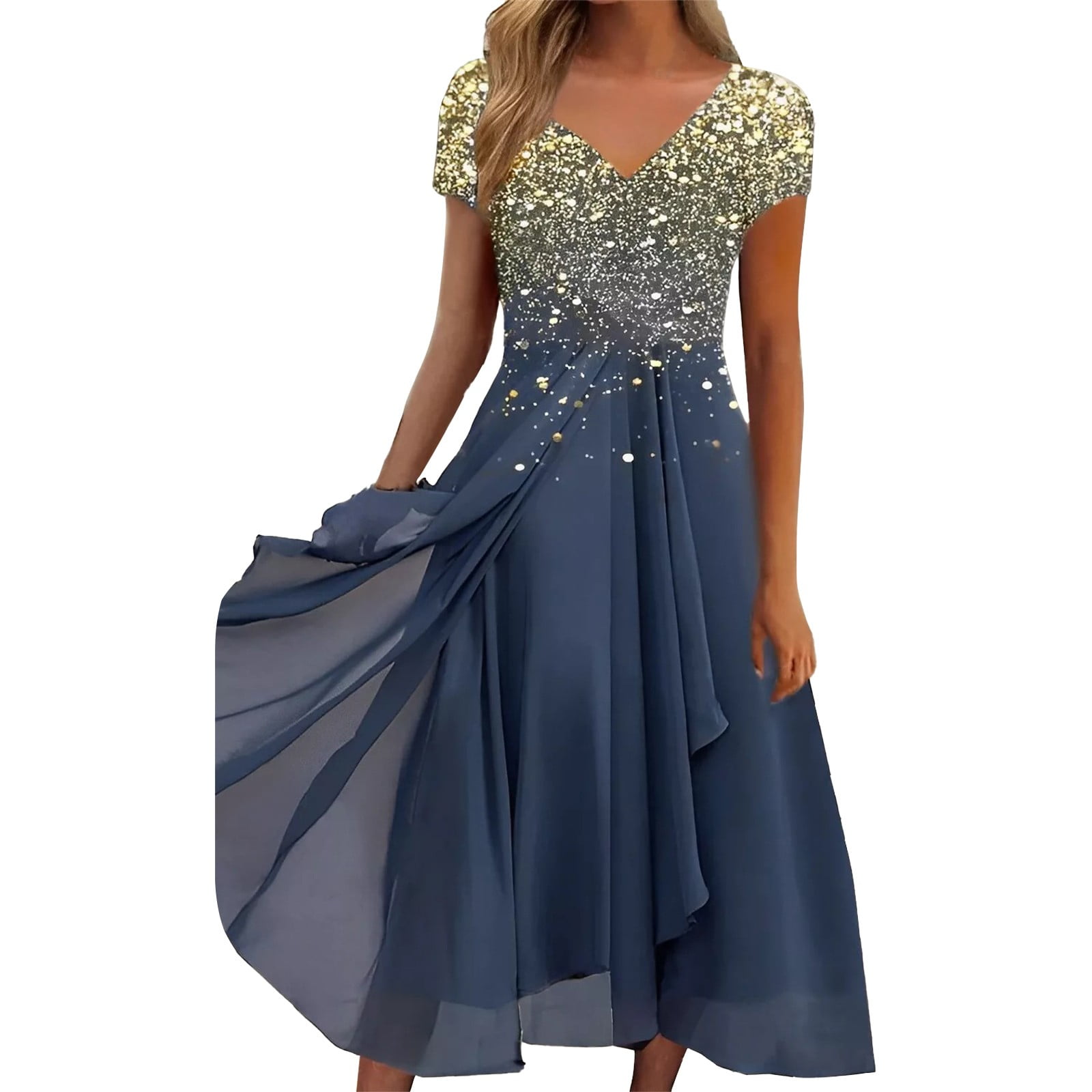 Flowy top club dresses