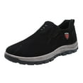 thumbnail image 1 of gvdentm Golf Shoes Men's Classic Fashion Sneakers Casual Dress Sneakers Breathable Walking Shoes Black,10, 1 of 5
