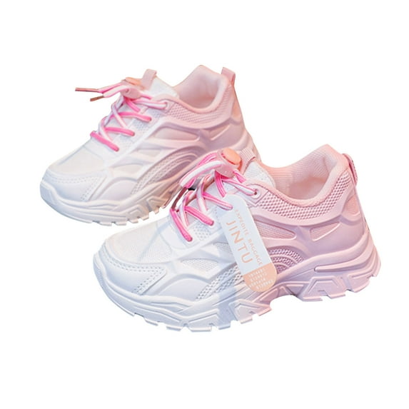gvdentm Kids Shoes Kids Canvas Shoes Running Shoes for Girls Boys Wide Toe Box Barefoot Toddler Sneakers Non-Slip Toddler Red,32
