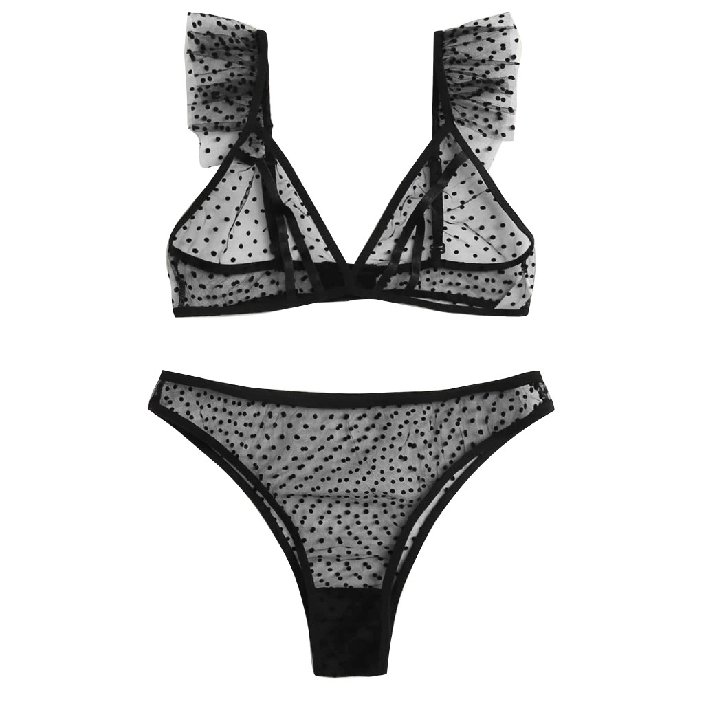 gvdentm Lingerie Women Women One Piece Lingerie Lace Bodysuit Deep V Teddy Mini Black,XL