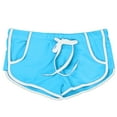thumbnail image 1 of gvdentm Men Swim Trunks Mens Printing Swimming Hot Spring Shorts Swimming Trunks Top Stitching Swim Trunks Mid Swimpants Cropped Swimpants Blue,S, 1 of 4