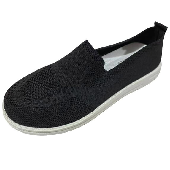 gvdentm Running Shoes for Women Women's Sneakers Sport Running Tennis Walking Shoes Black,8