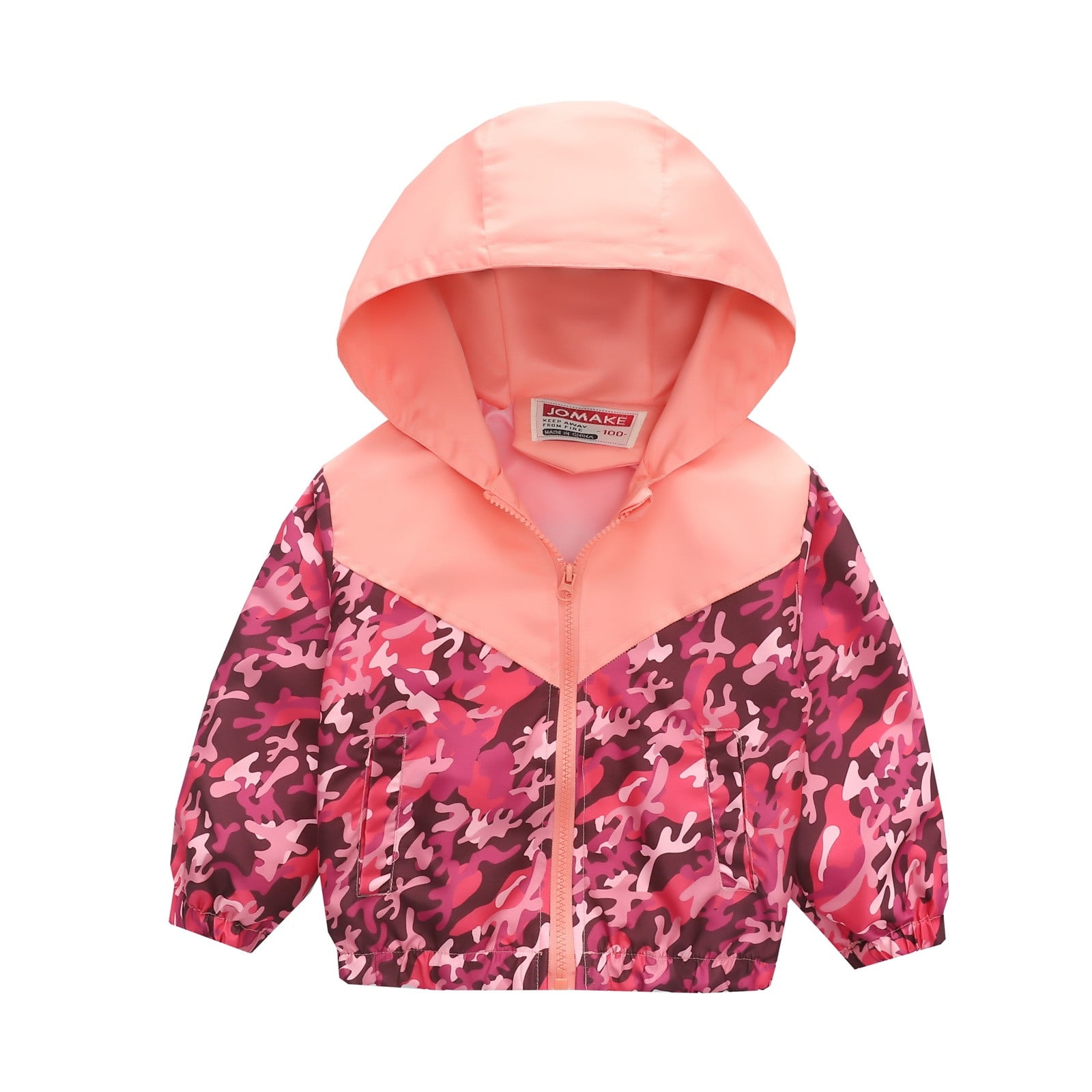 gvdentm Toddler Girl Coat Girls and Toddlers' Long Heavyweight Hooded