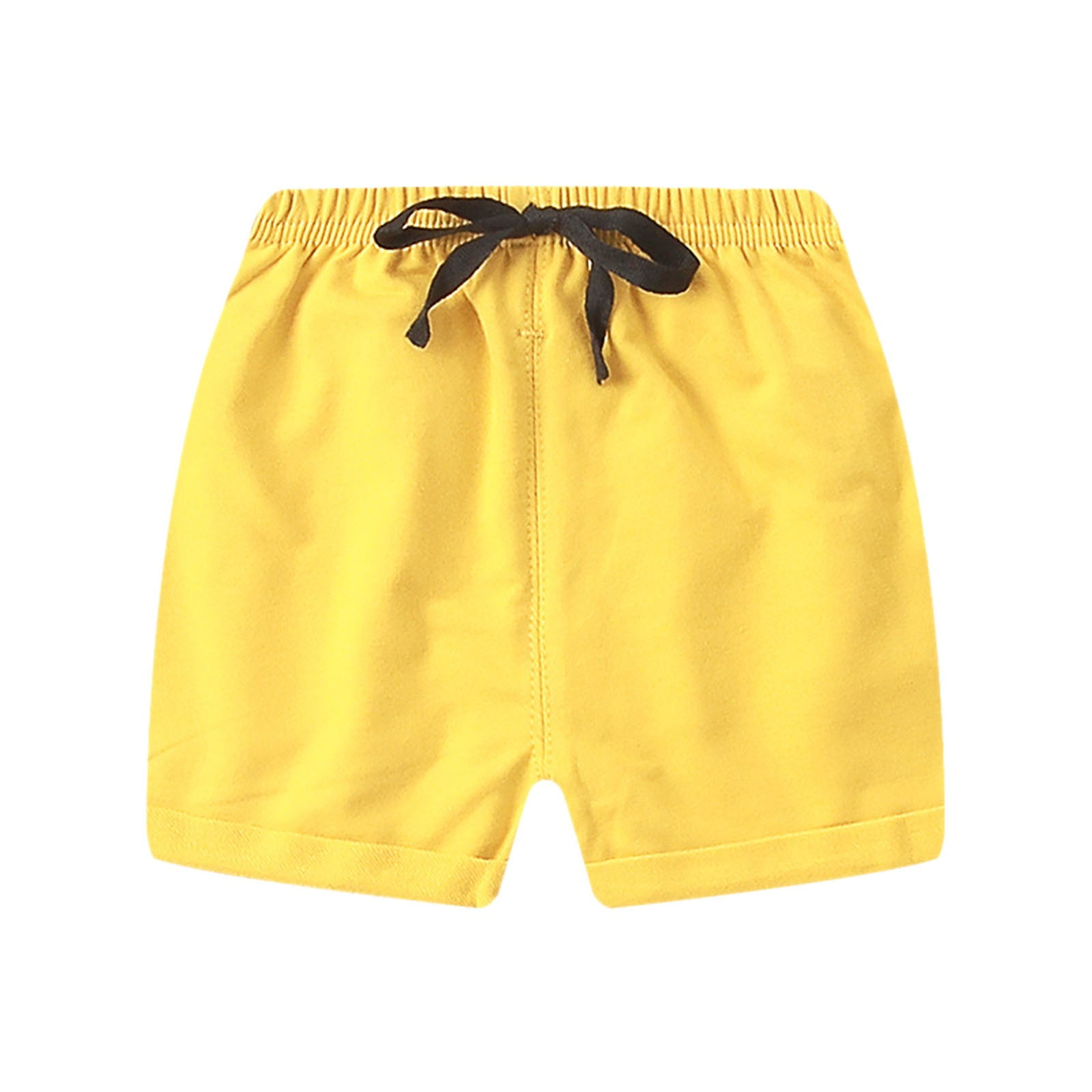 gvdentm Toddler Shorts Boys Uniform Shorts Pull On School Chino Shorts for Kids Yellow 80 Walmart