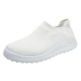 thumbnail image 1 of gvdentm Womens Golf Shoes Sneakers for Women Platform Casual Womens Walking Shoes White,8, 1 of 5