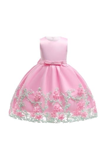 open lace back dress Bubble Sleeve Pink Spring Easter Dresses Plus Size – Purple Door Boutique