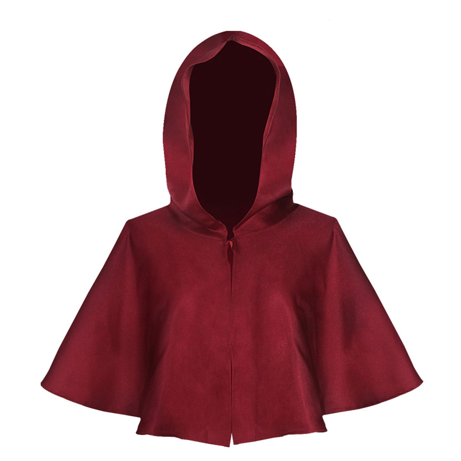 gyujnb Clothes Cape Cloak With Hood Men Women Popular Cape Of Dark