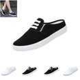 thumbnail image 1 of gzxflxpge Backless Mule Sneakers for Women Low Top Casual Fashion Comfortable Walking Shoes Lightweight No-Slip Soft Sole Tennis Shoes Black 7（CN-38）, 1 of 6