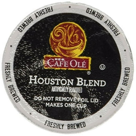 h-e-b cafe ole taste of texas houston blend coffee 54 count single serve cups