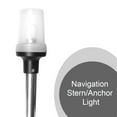 thumbnail image 1 of Shoreline Marine All Around Fold Down Boat Stern Navigation Light for Night Time Boating, 1 of 3