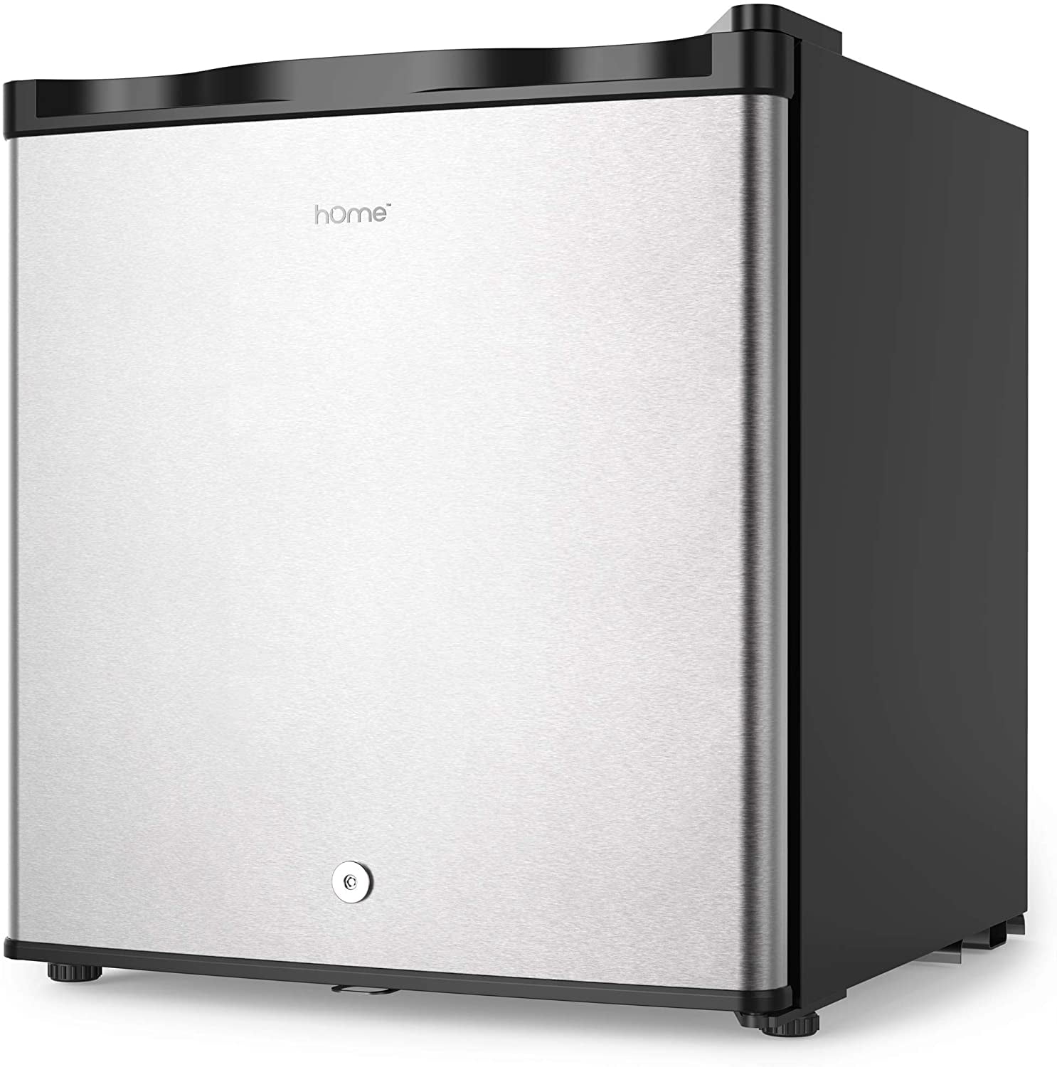 hOmeLabs 1.1 Cu. Ft. Compact Freezer, Gray