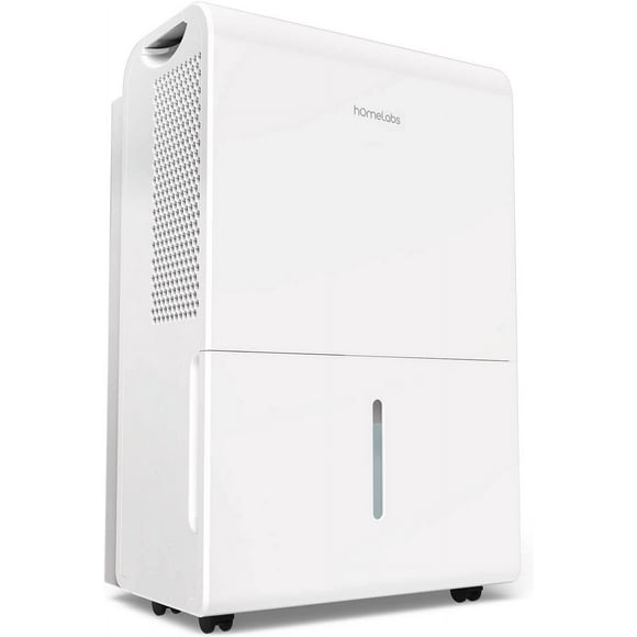 hOmeLabs Energy Star Dehumidifier - 3000 Sq. Ft, Quiet Pump, Ideal for Large Rooms & Basements
