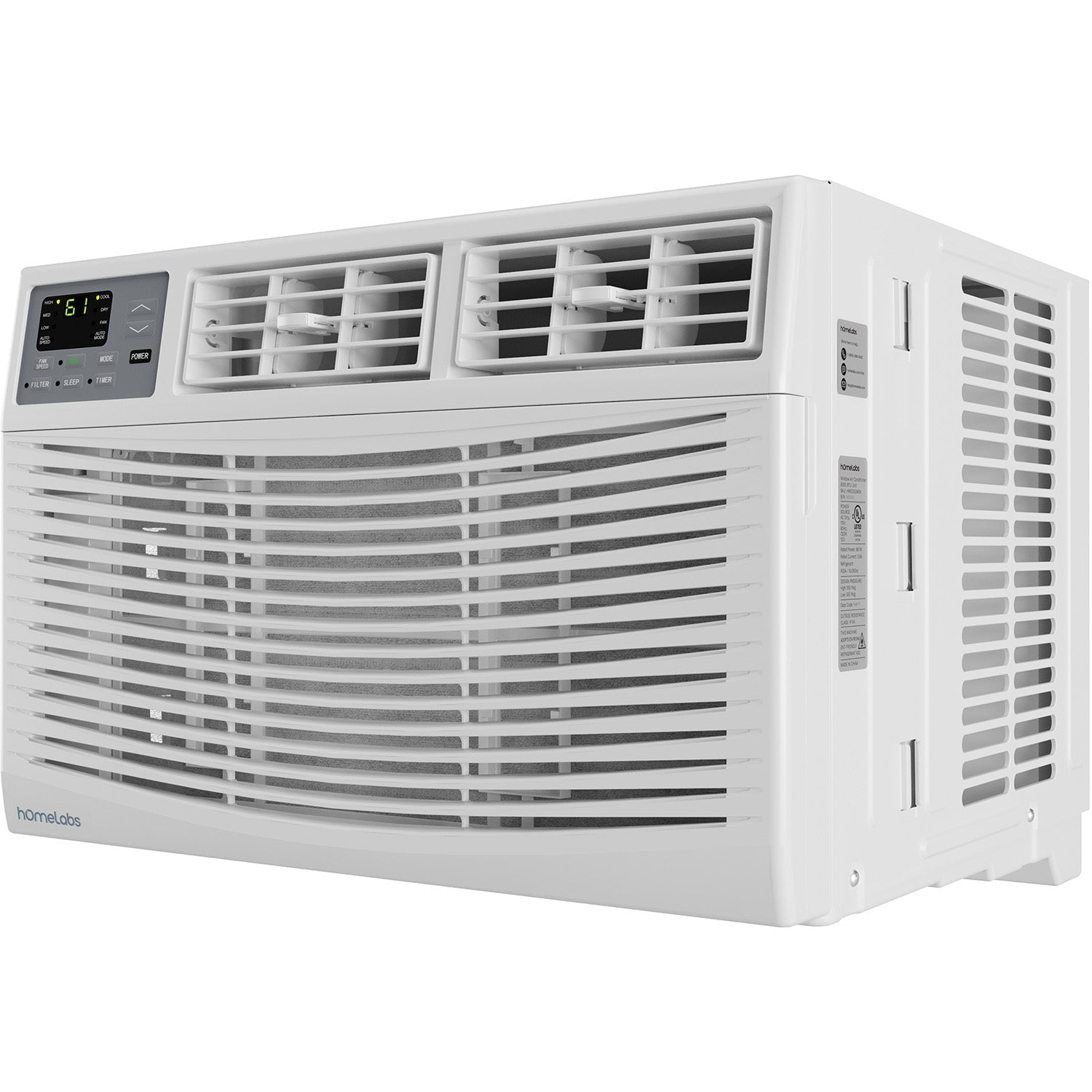 hOmeLabs 8,000 BTU Window Air Conditioner Energy efficient AC Unit