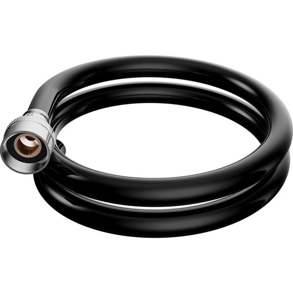 hOmeLabs Dehumidifier Drain Hose,  Inch Connection, 5, 5 Feet, Flexible PVC, Black