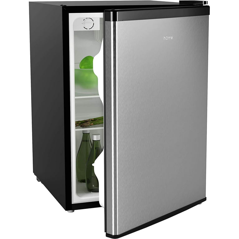 Buy Mini Fridge with Freezer, 90L/3.2CU.FT Double Door Compact Apartment Dorm  Refrigerator for Bedroom Office Dorm with Adjustable Removable Glass  Shelves, Ice Cube Container and Ice Scrape (US STOCK) Online at  desertcartNorway